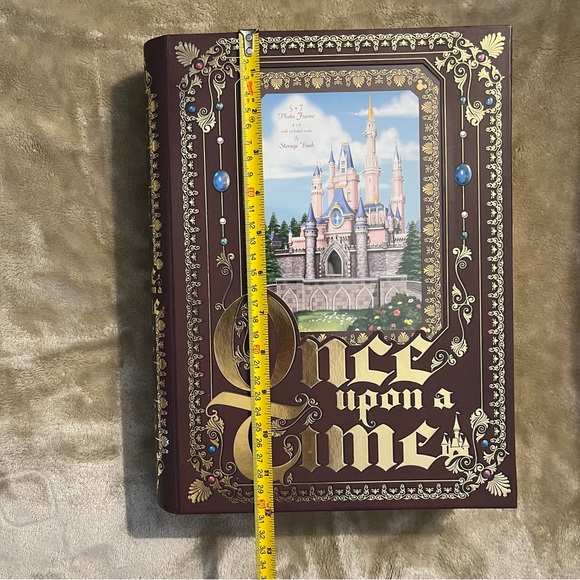 Disney Parks Once Upon A Time Story Book Keepsake Box and Photo Frame NWT - Picture 5 of 8